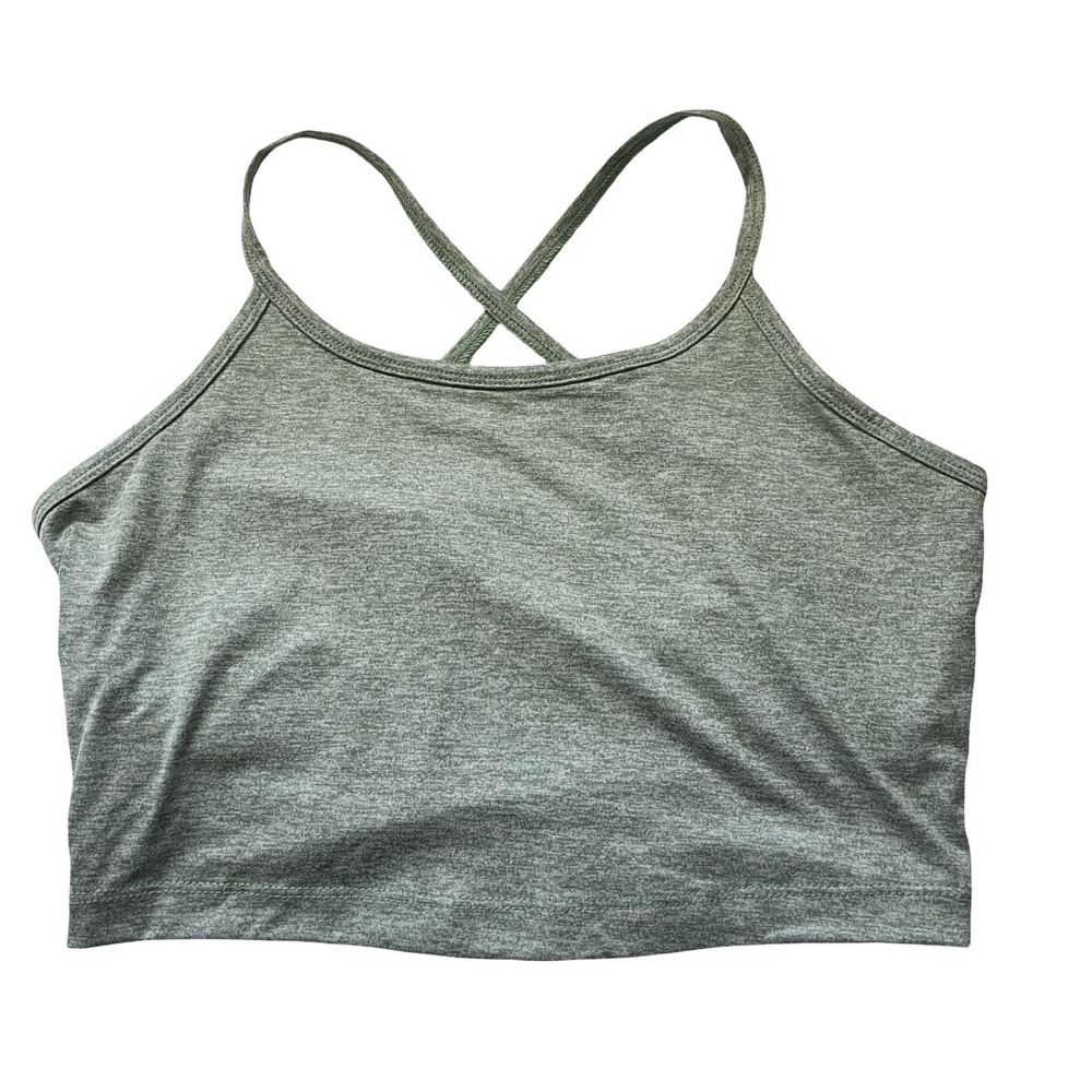 Vineyard Vines Performance Womens Soft Sports Bra Size S Sage Athletic Gym NWT